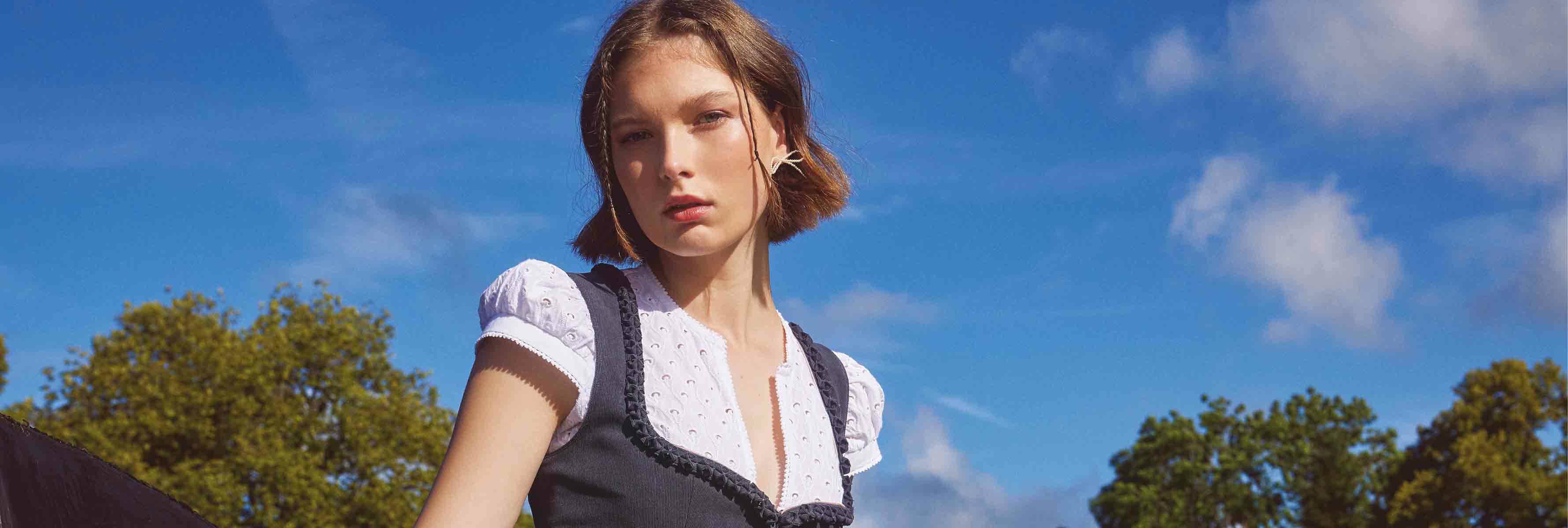 Corduroy dirndl
