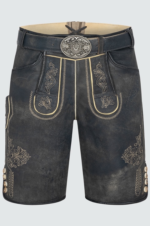 Lederhose Austin met riem