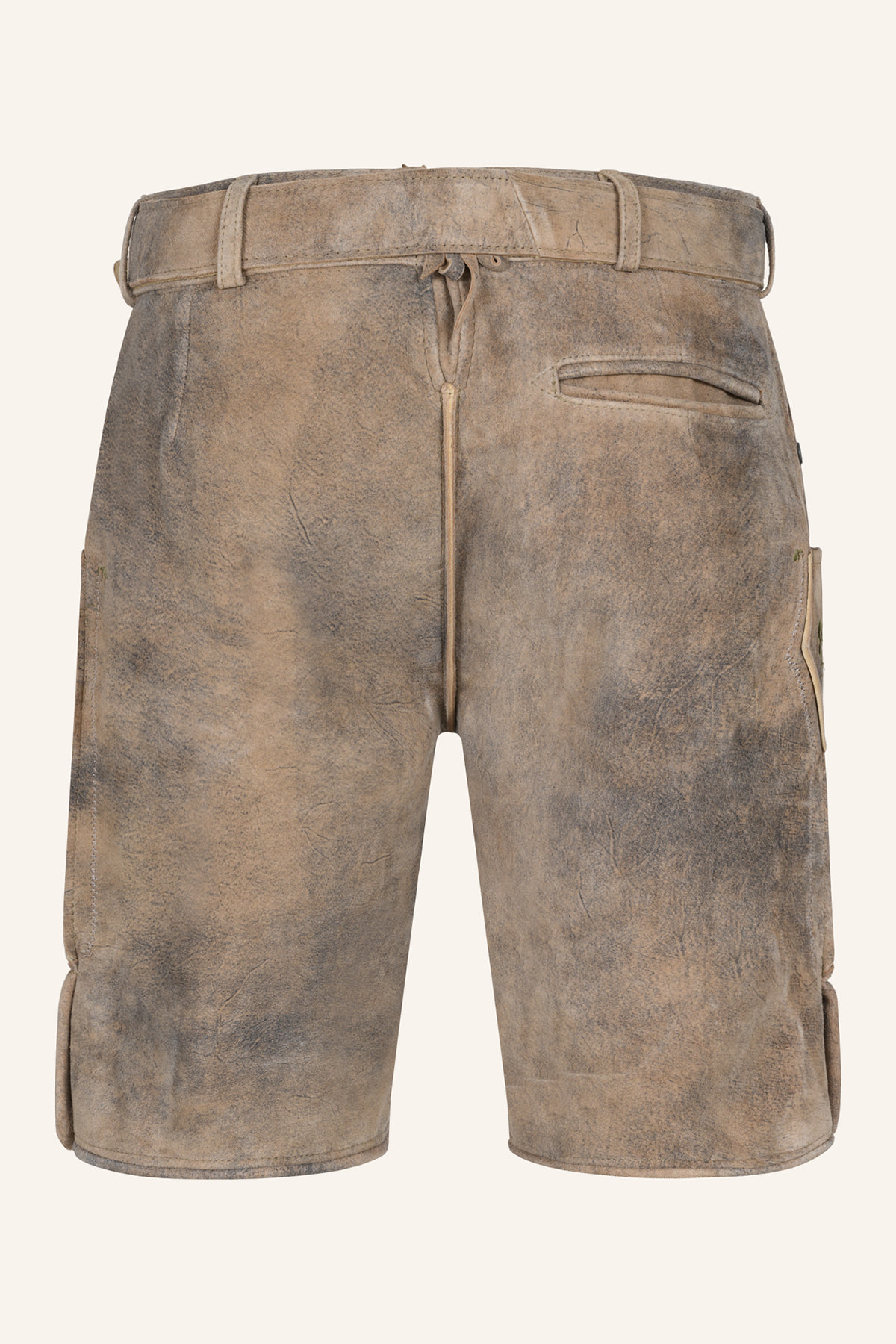 Lederhose Arthas met riem
