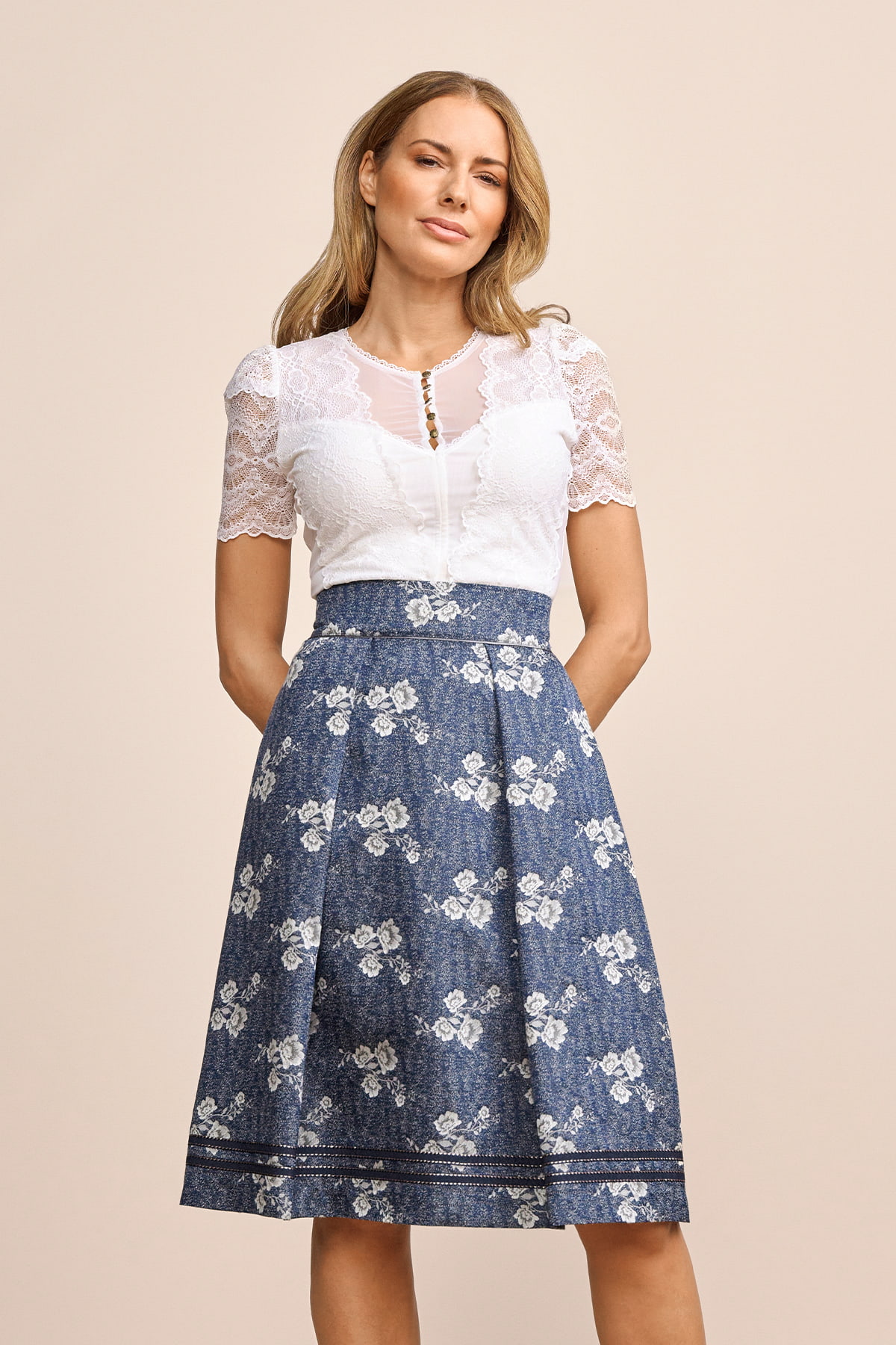 Trachten rok Myrte (60cm)