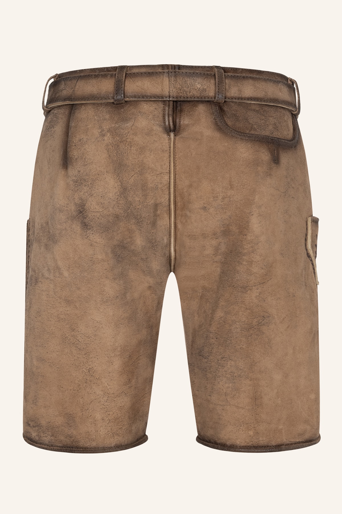 Lederhose Devian met riem