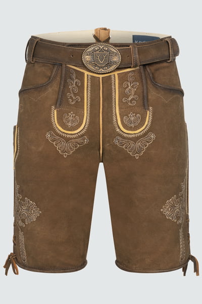 Lederhose Giulio met riem