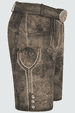 Lederhose Arijus met riem
