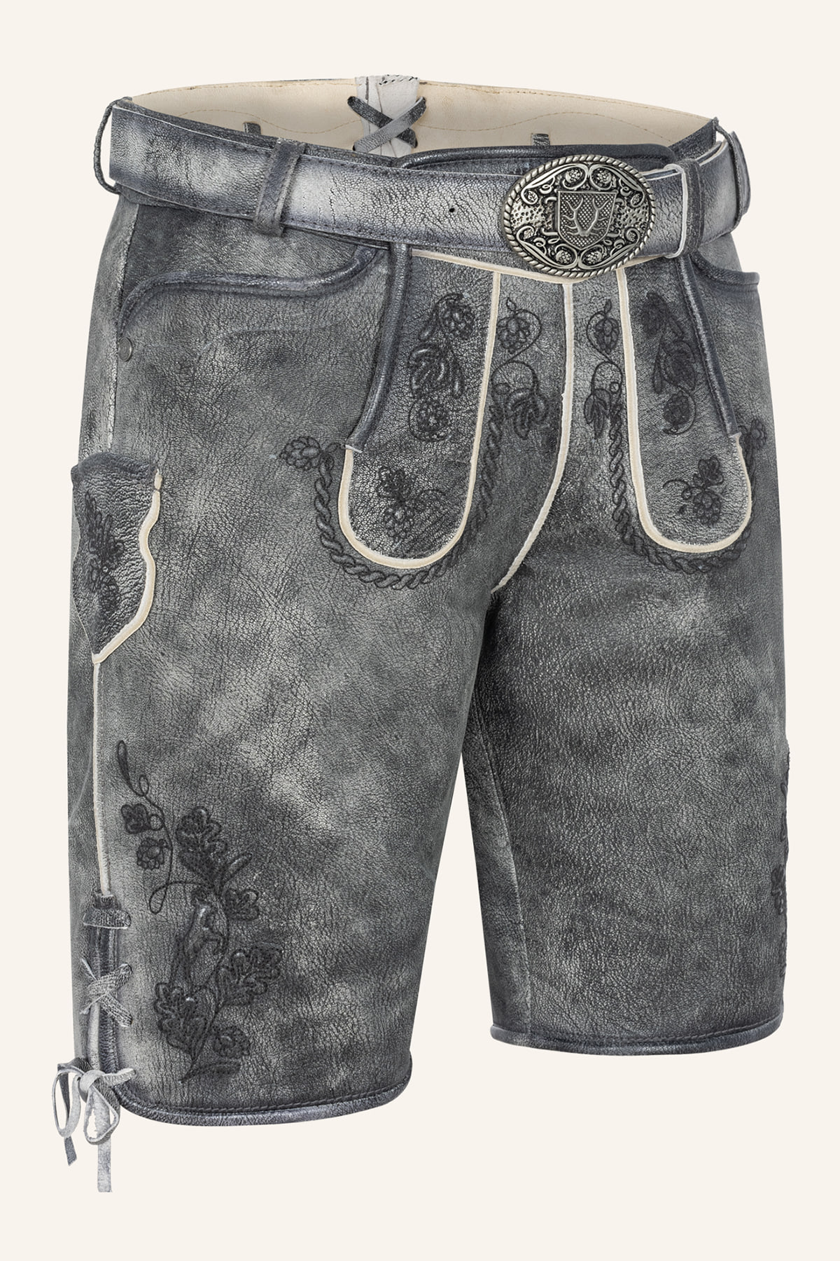 Lederhose Okko met riem
