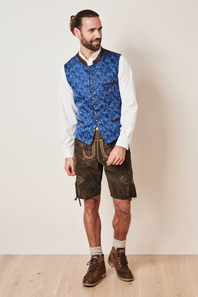 Trachten vest Leano