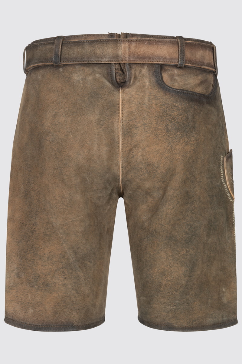 Lederhose Bentje met riem