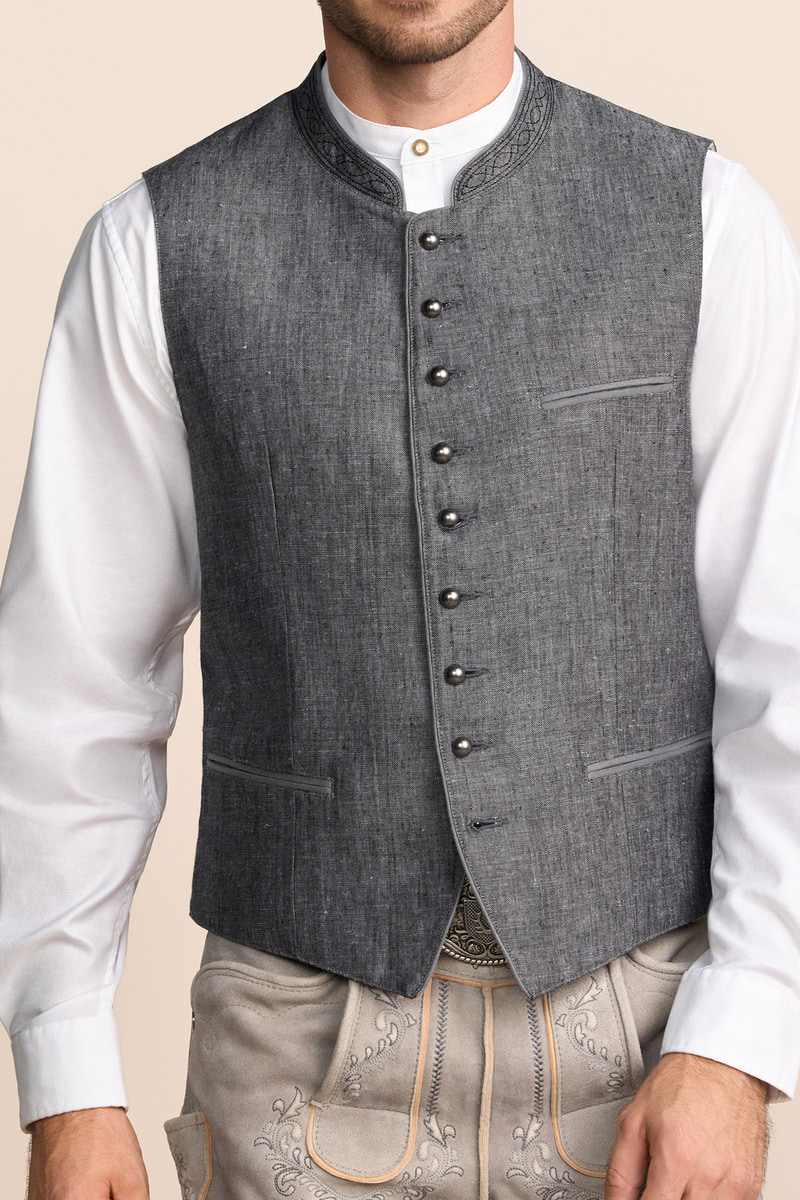 Trachten vest Adem
