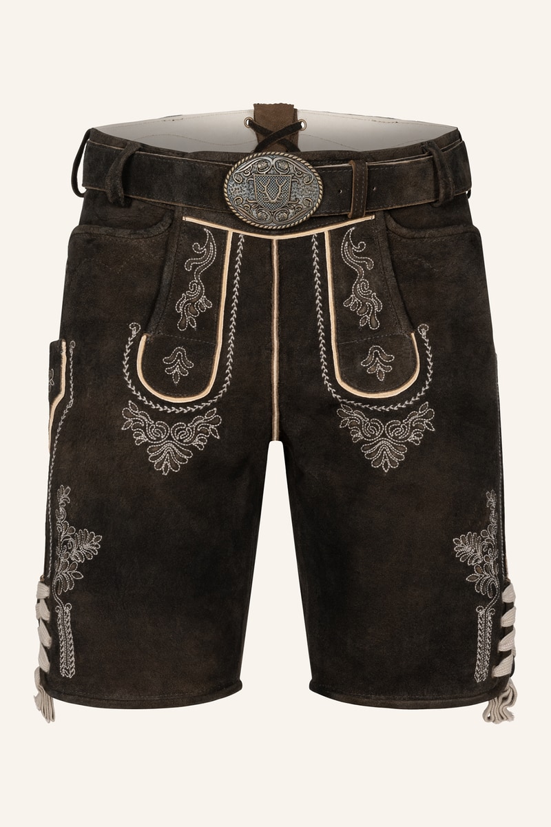 Lederhose Marenor met riem