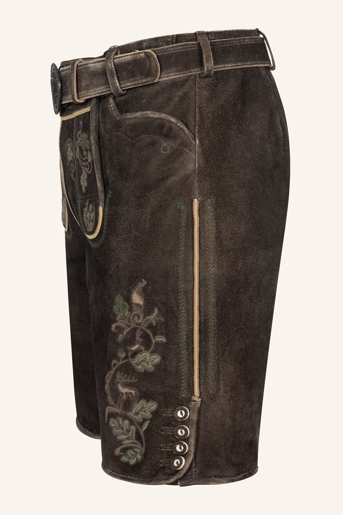 Lederhose Adreon met Riem