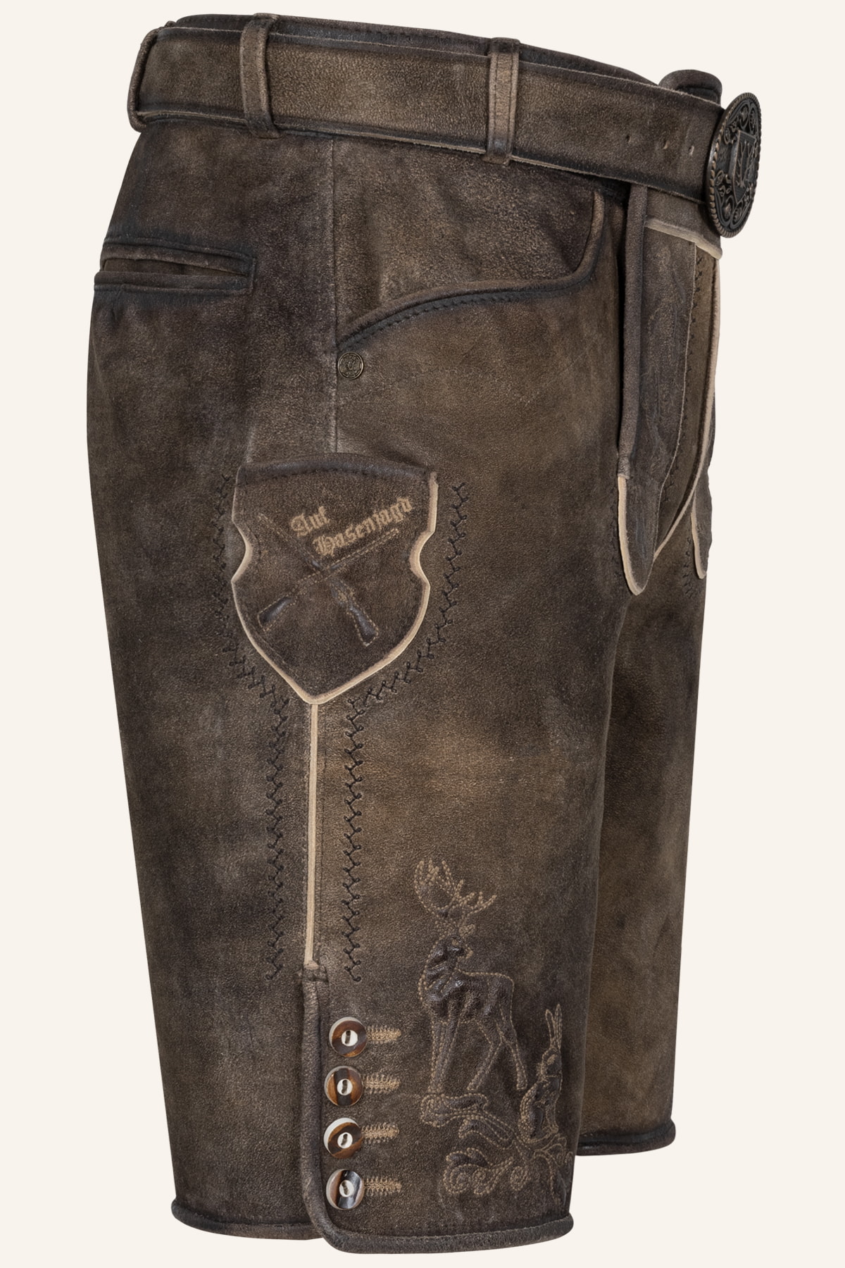 Lederhose Hasenjagd