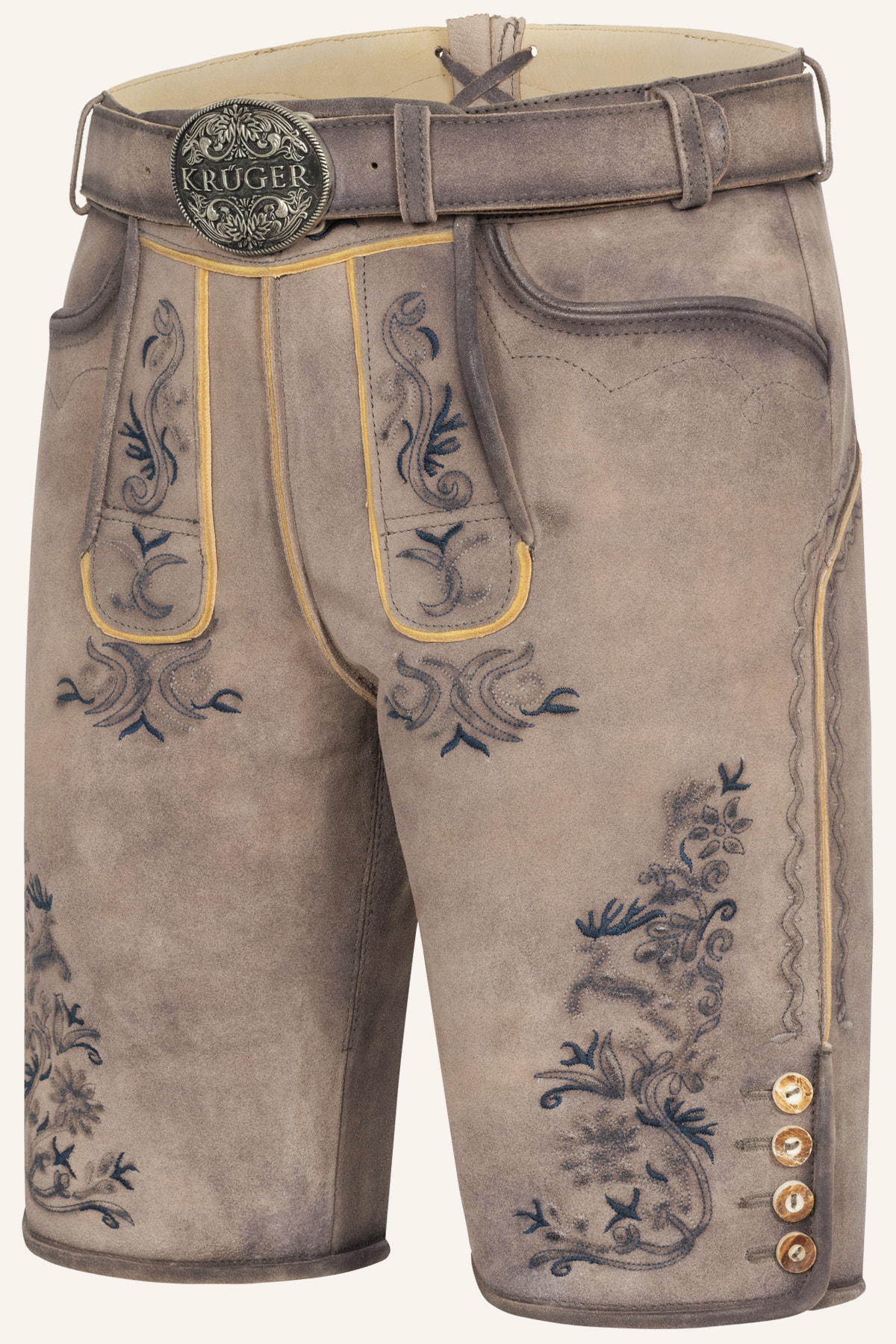 Lederhose Juan met riem