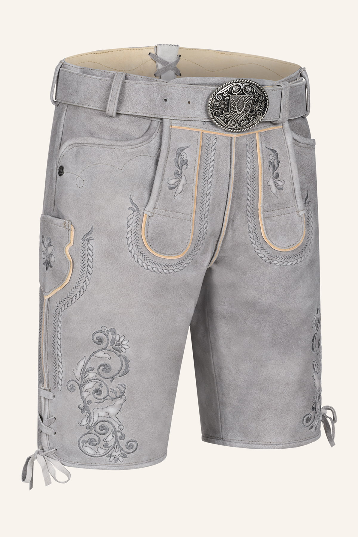 Lederhose Norwin met riem