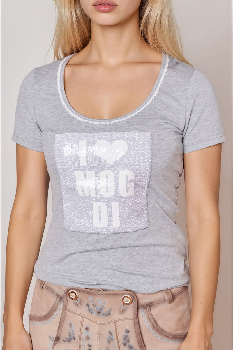 Trachten Shirt Heartbeat