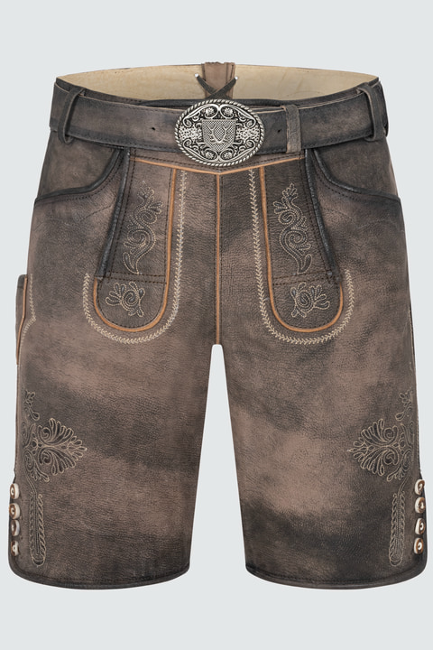 Lederhose Brody met riem
