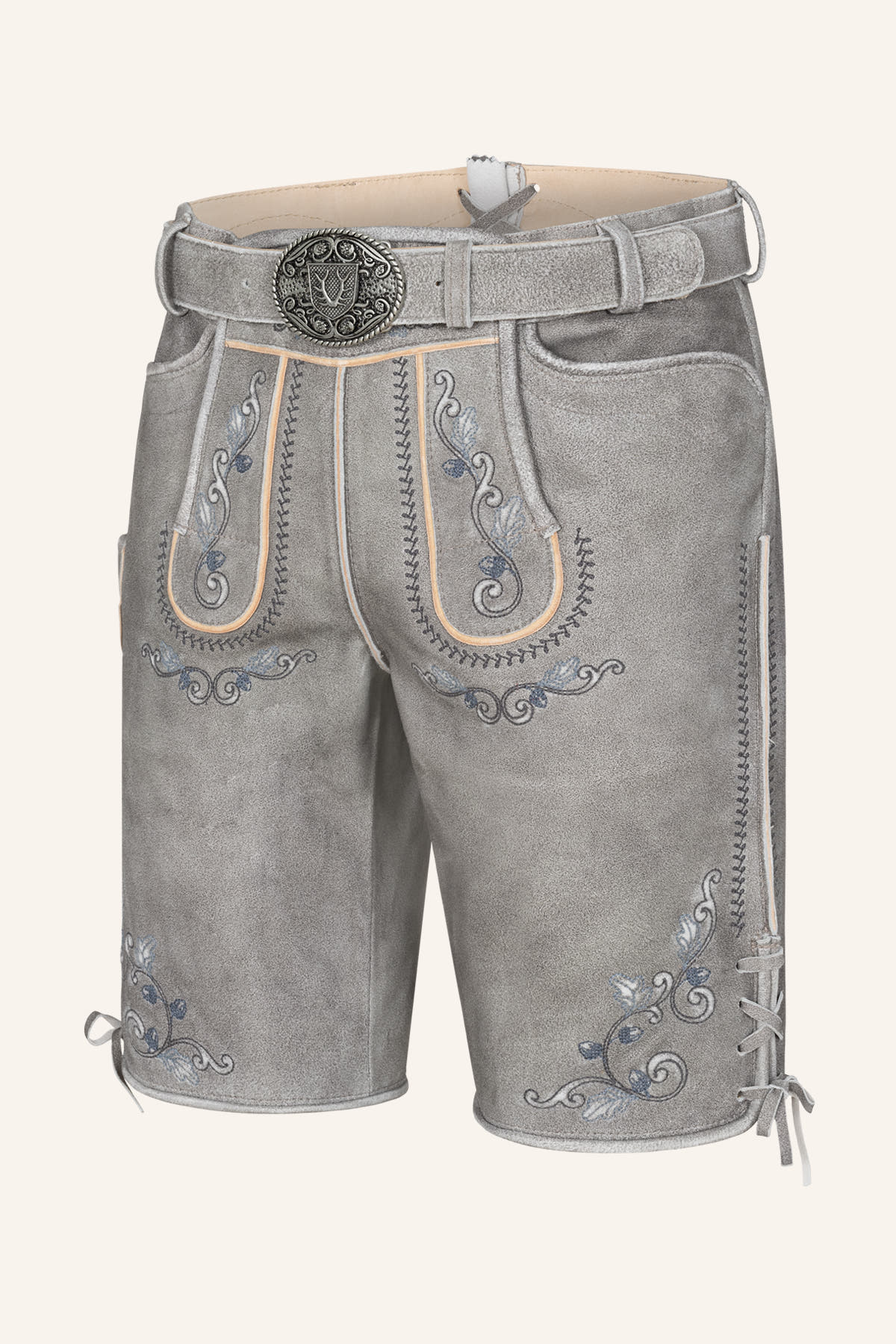 Lederhose Emir met riem