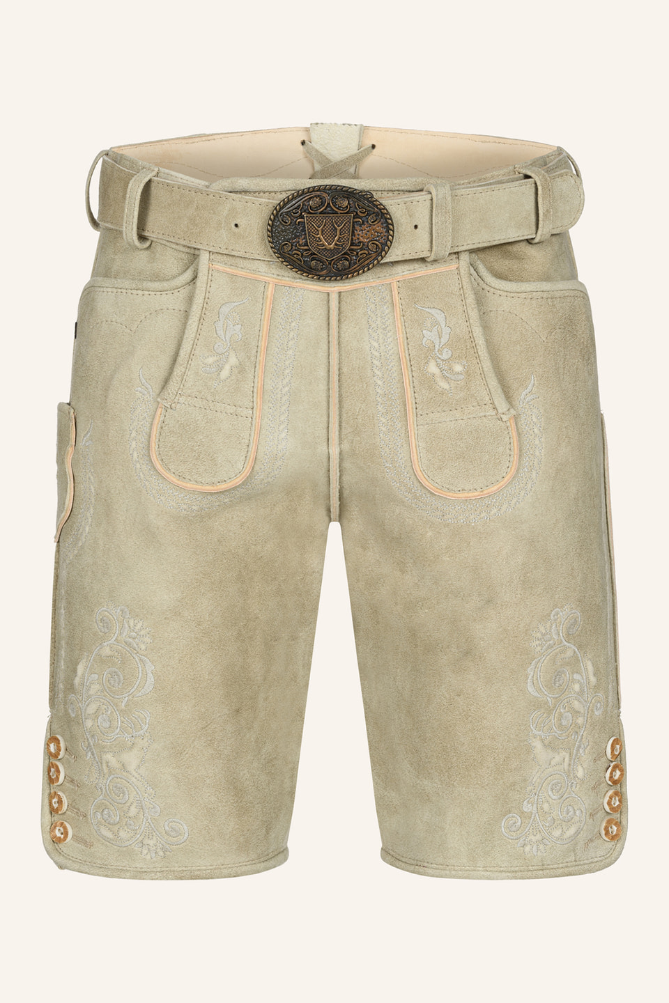 Lederhose Miquel met riem
