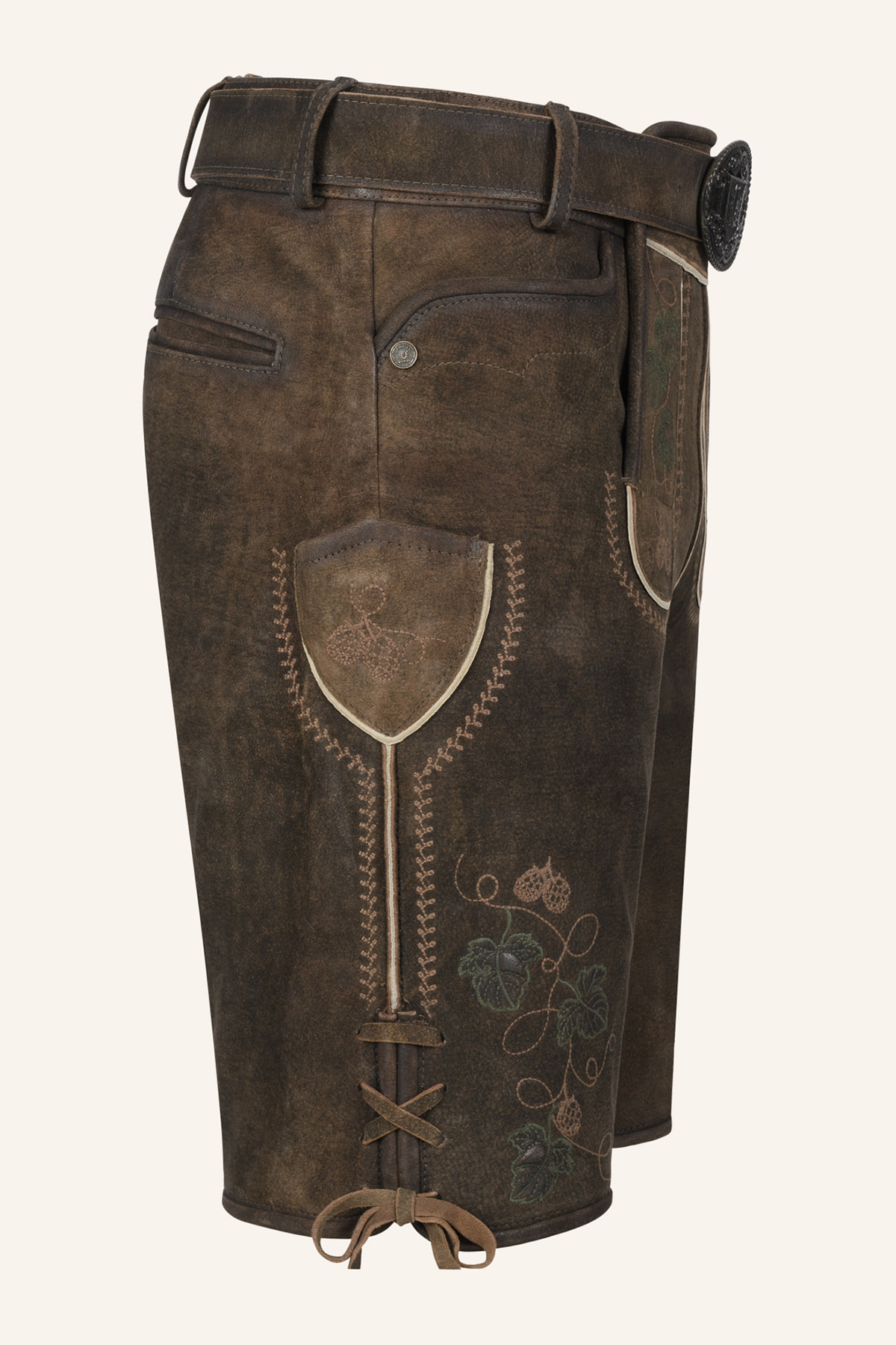 Lederhose Nikolas met riem