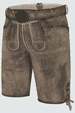Lederhose Diran met riem