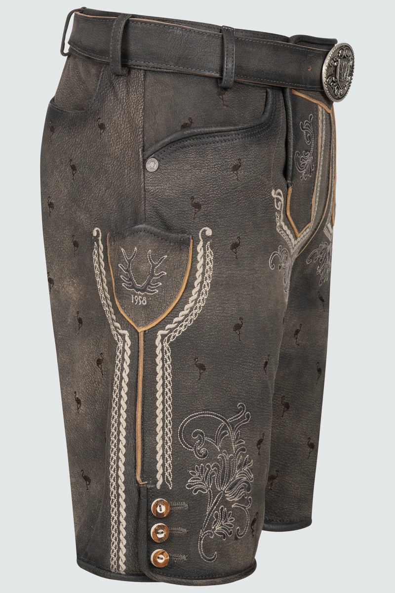Lederhose Udo met riem