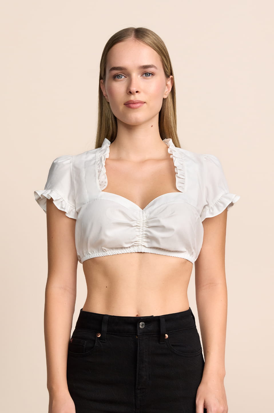 Dirndl blouse Sober V-Hals