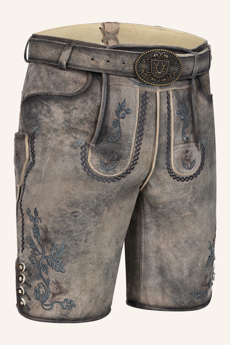 Lederhose Kaelion met riem