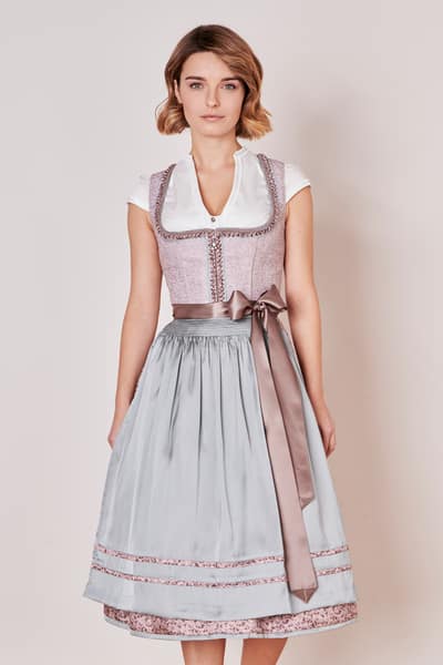 Krüger Dirndl Dirndl midi 2 delig 60cm 416966 natuur - bestellen