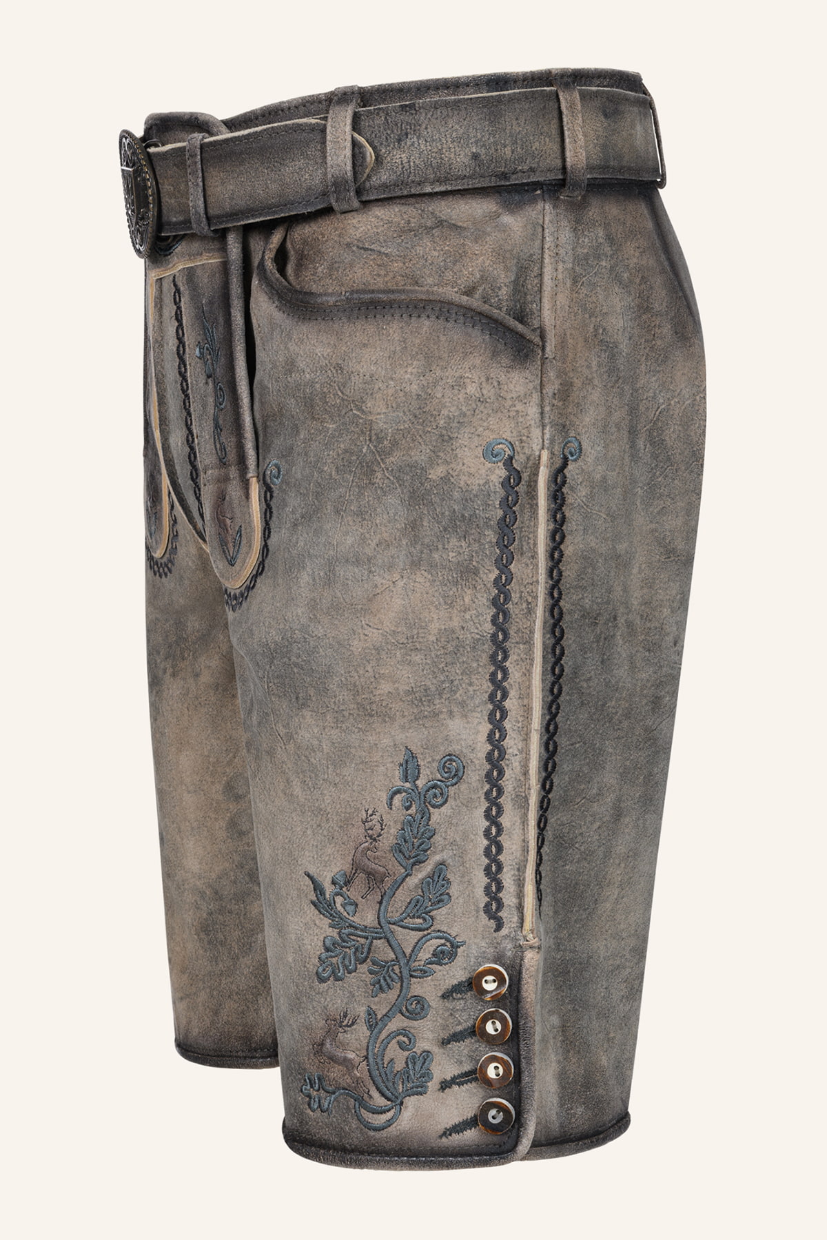 Lederhose Kaelion met riem
