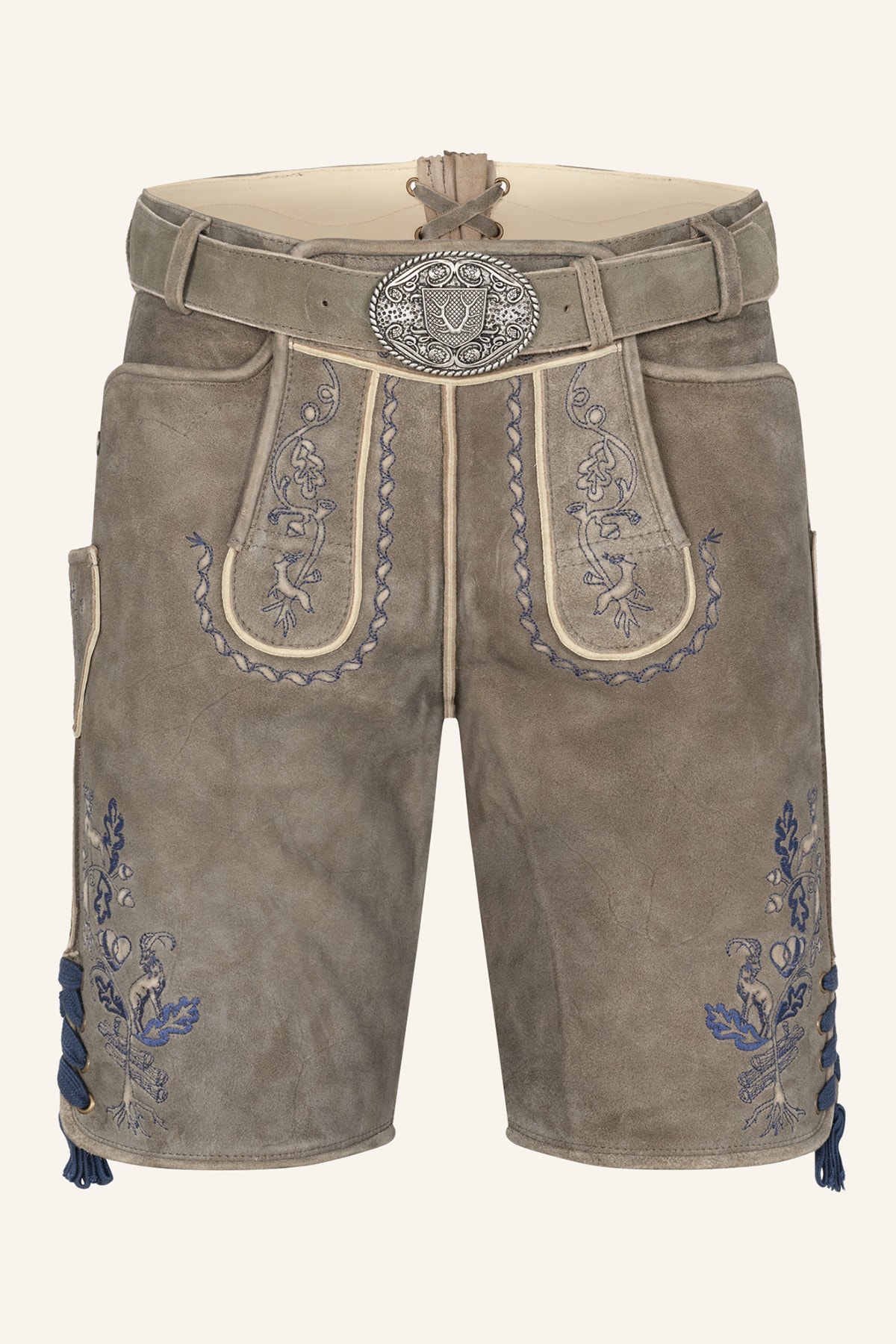 Lederhose Nilio met riem