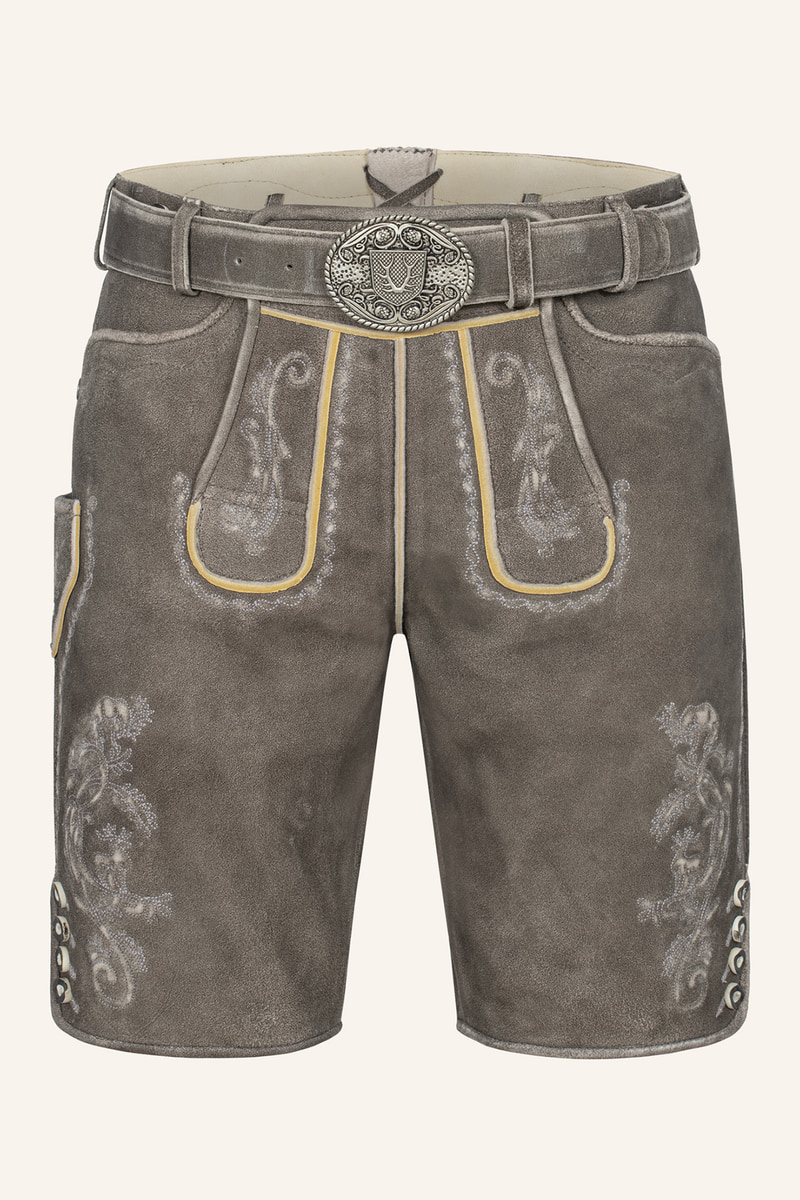 Lederhose Howard met riem