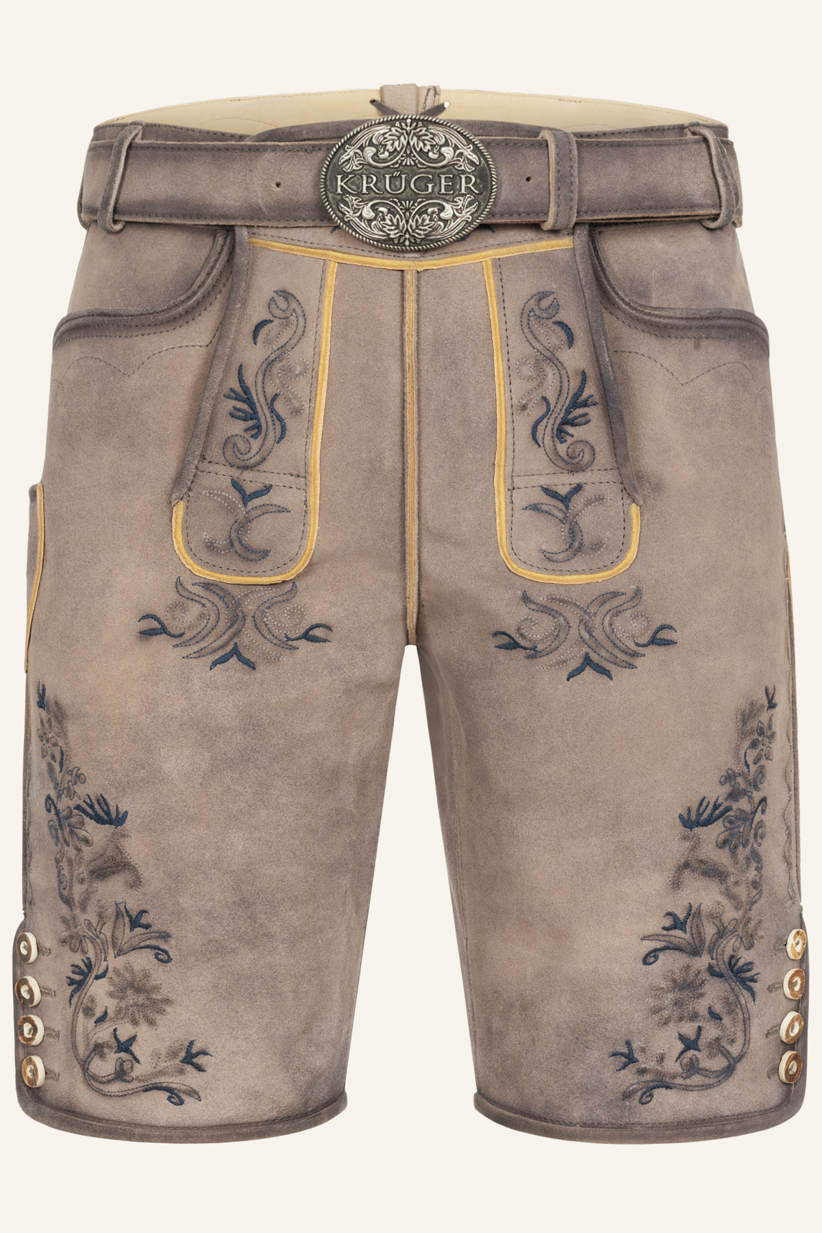 Lederhose Juan met riem