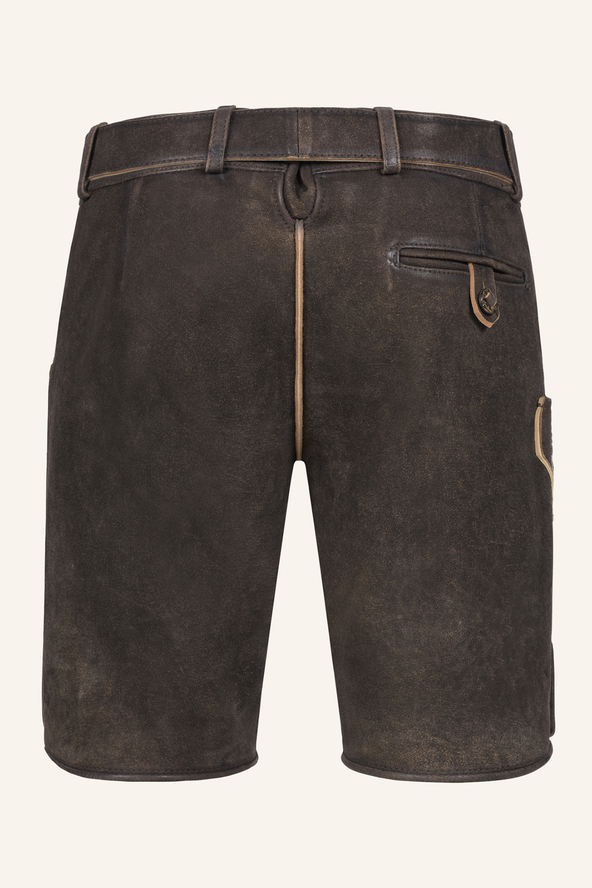 Lederhose Vinc met riem