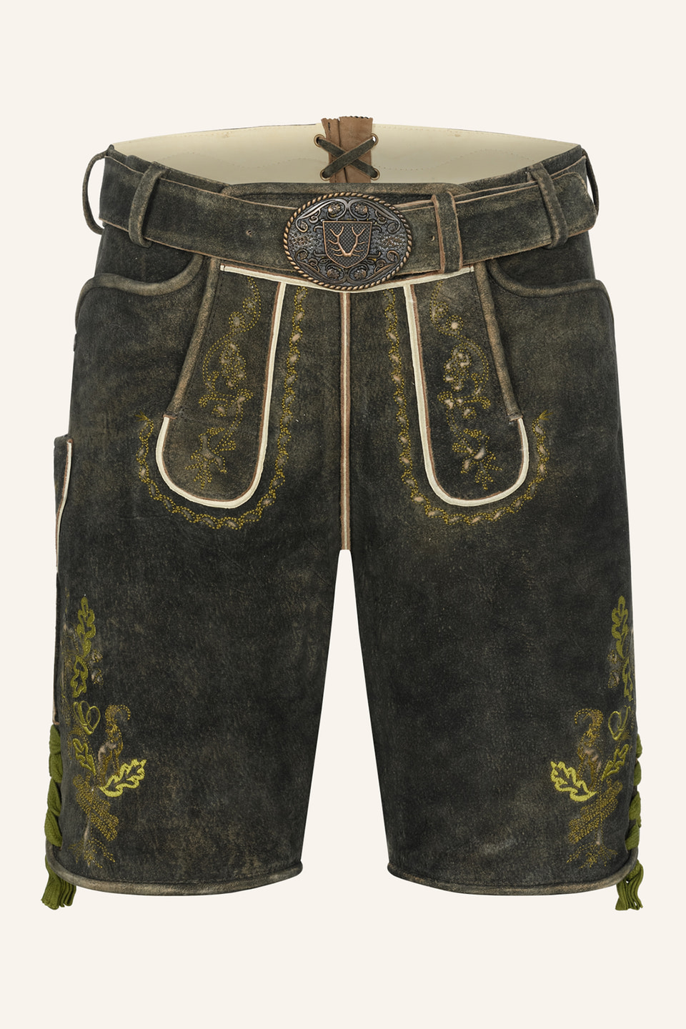 Lederhose Nilio met riem
