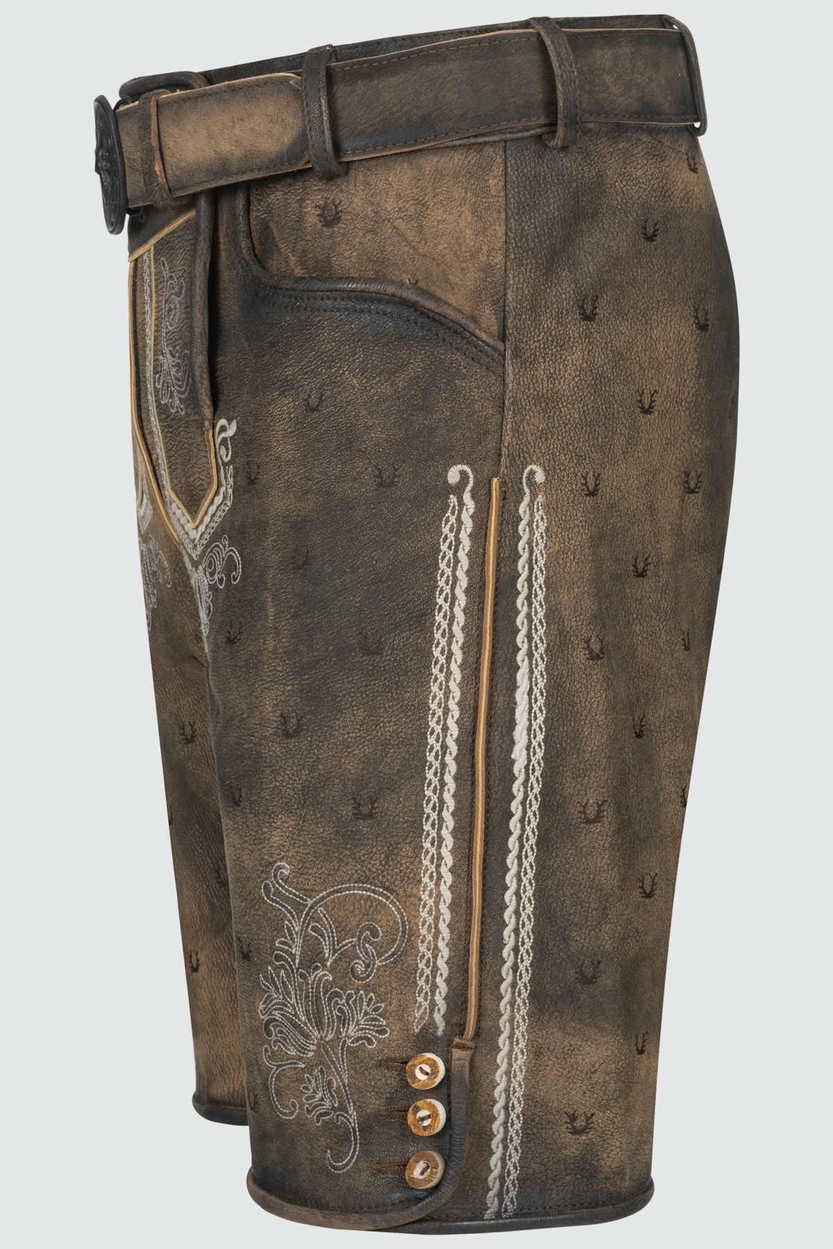 Lederhose Harvey met riem