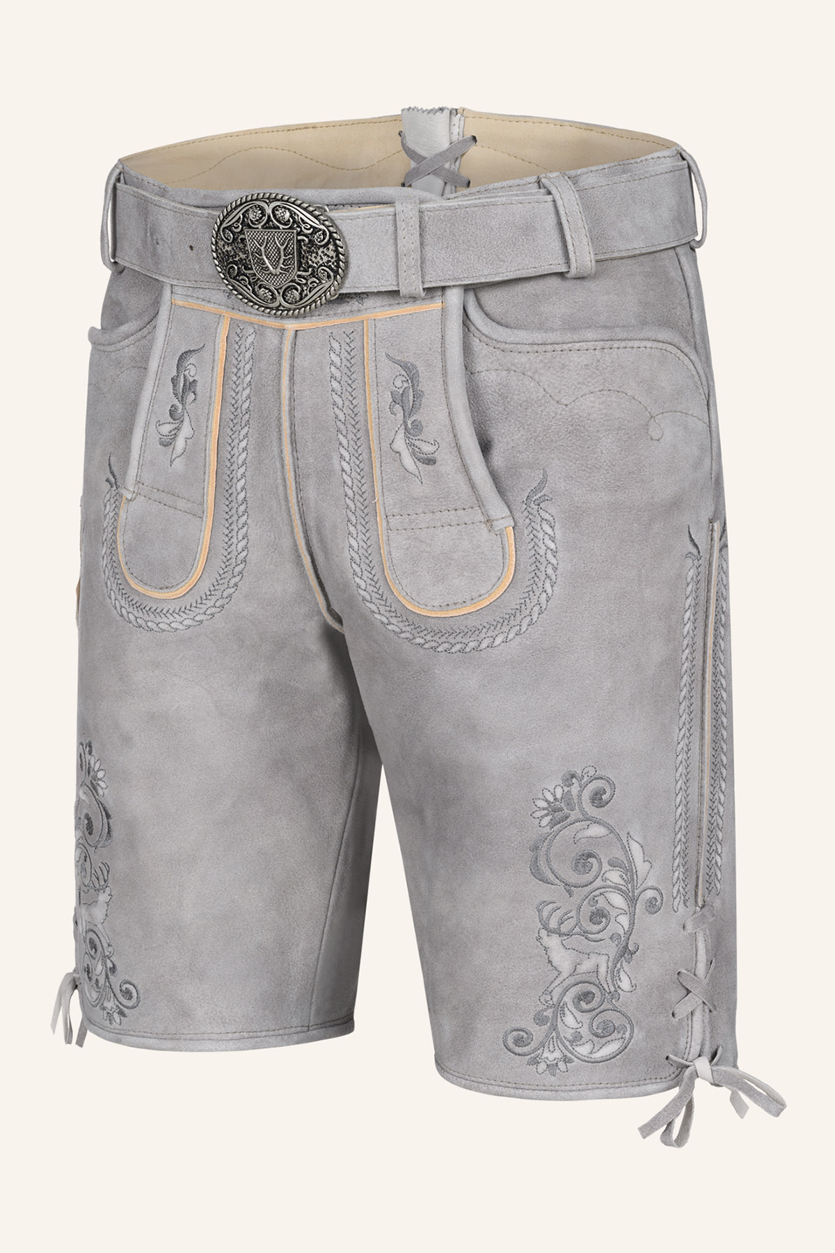 Lederhose Norwin met riem