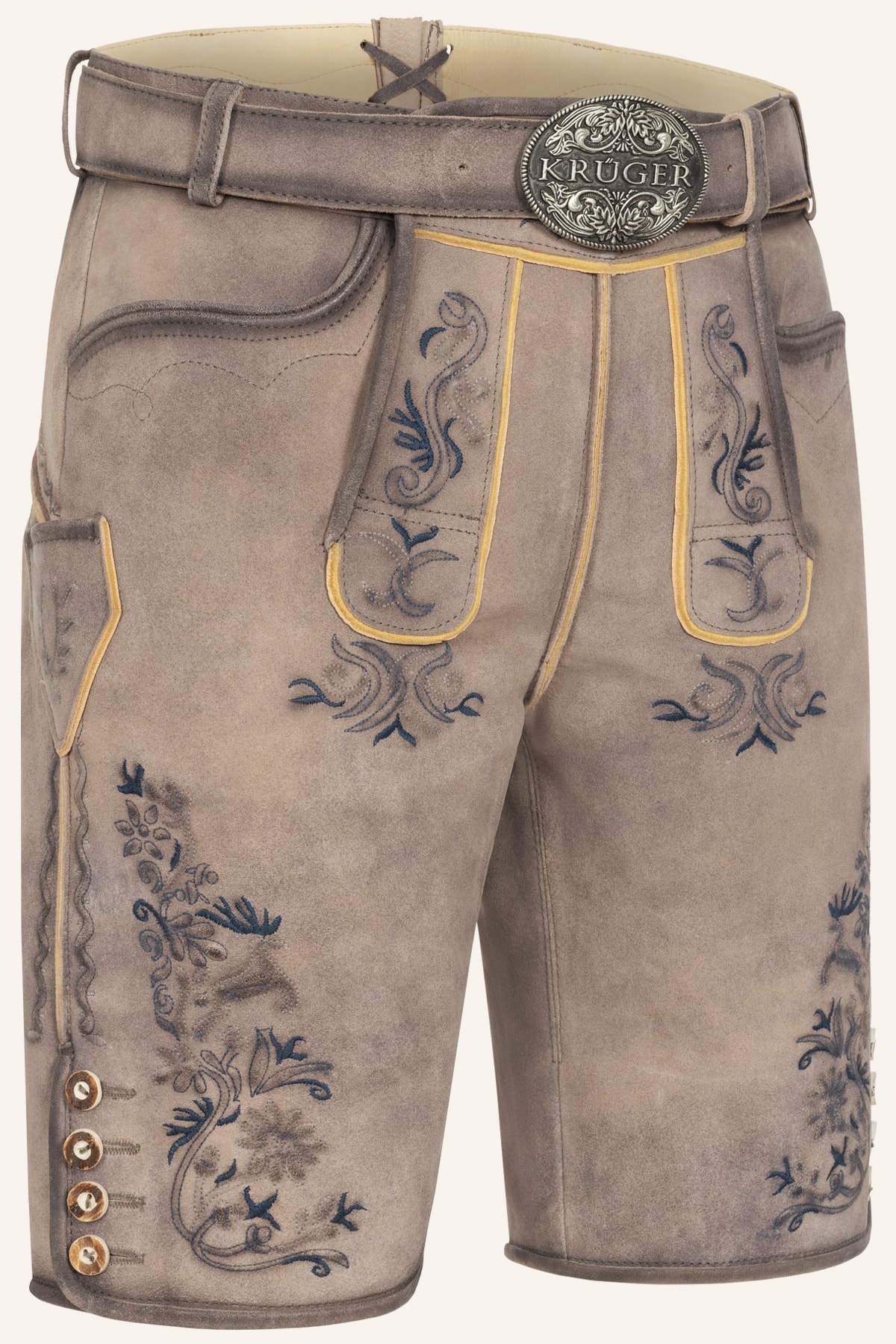 Lederhose Juan met riem