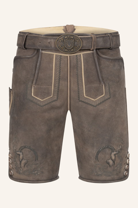 Lederhose Ilian met riem