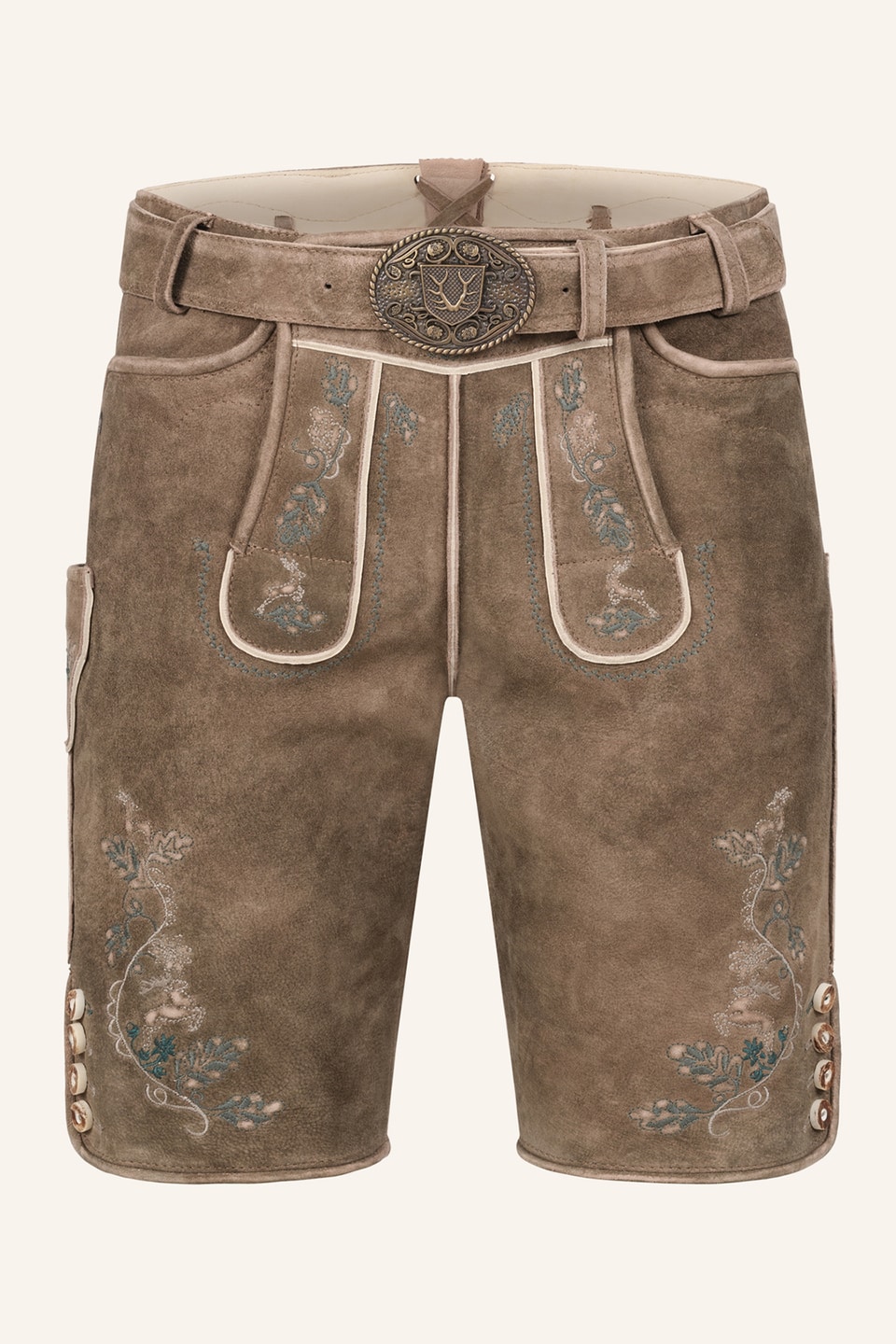 Lederhose Torin met riem