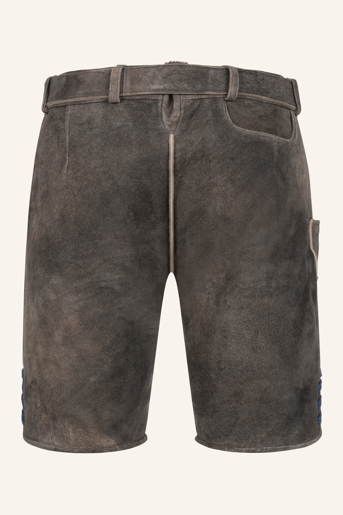 Lederhose Vasili met riem