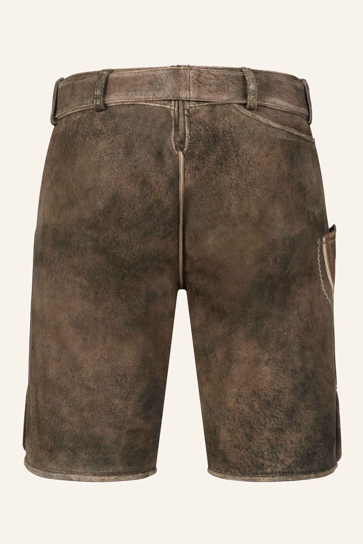 Lederhose Josha met riem