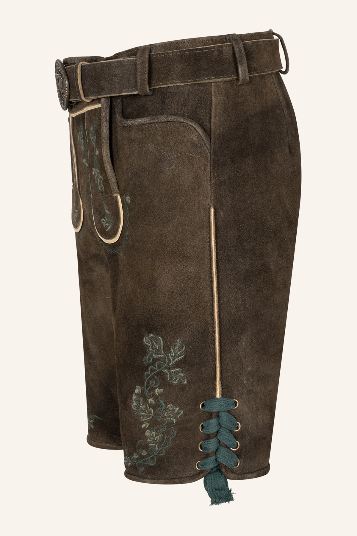 Lederhose Trever met riem