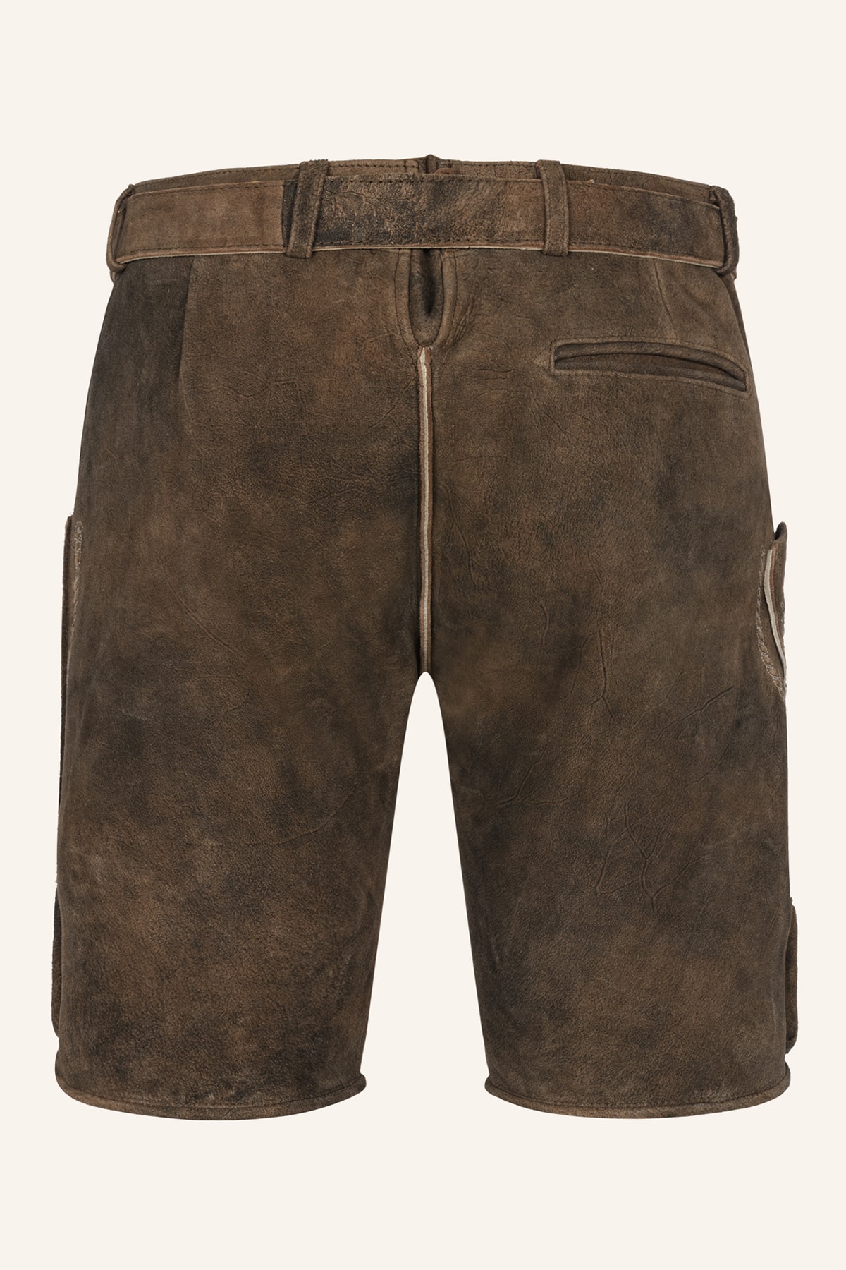 Lederhose Quan met riem