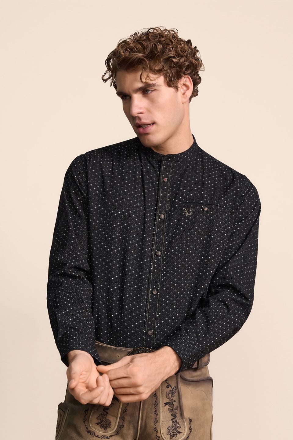 Trachten overhemd Antoine