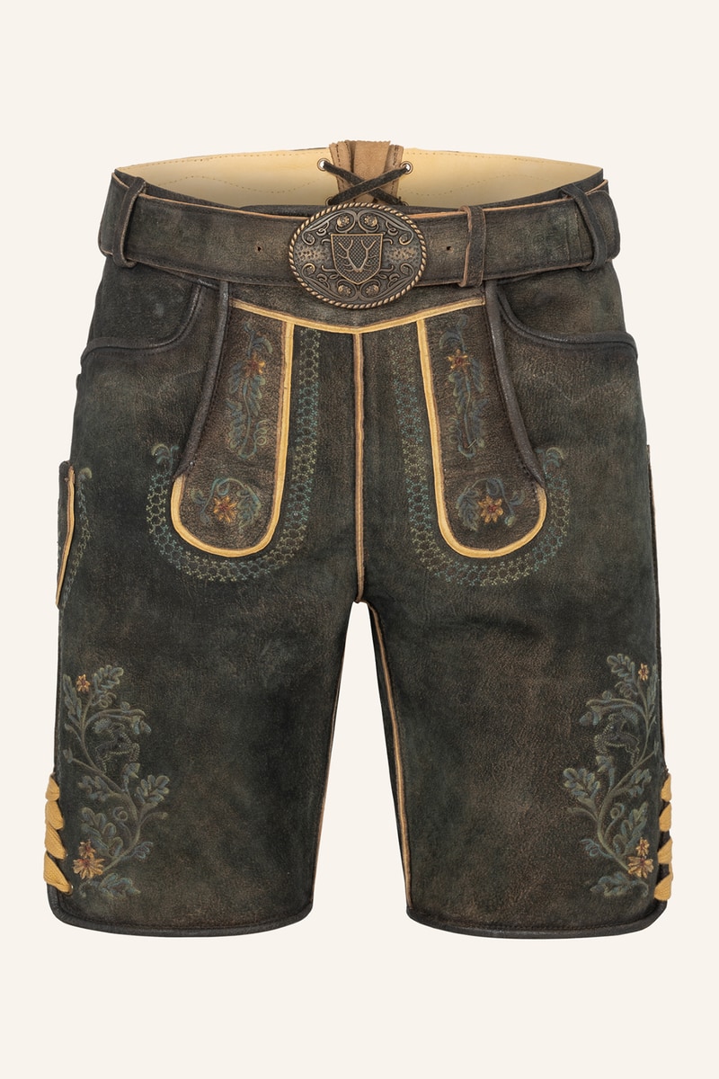 Lederhose Charlie met riem