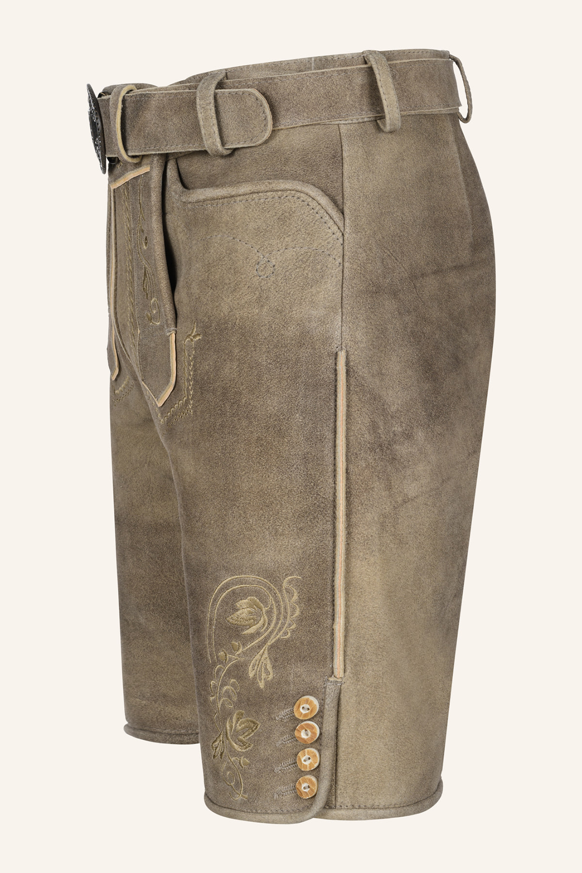 Lederhose Iwan met riem