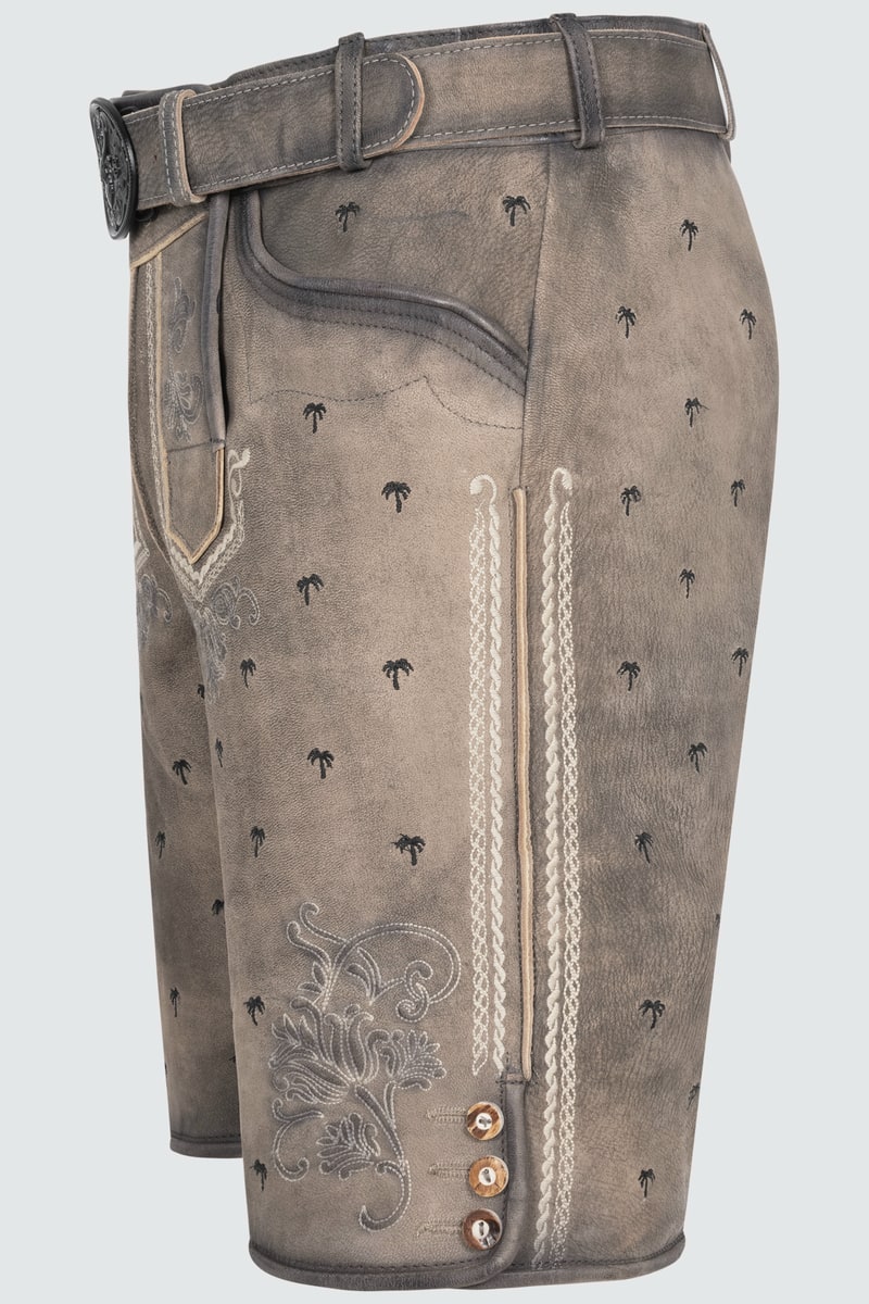 Lederhose Benni met riem