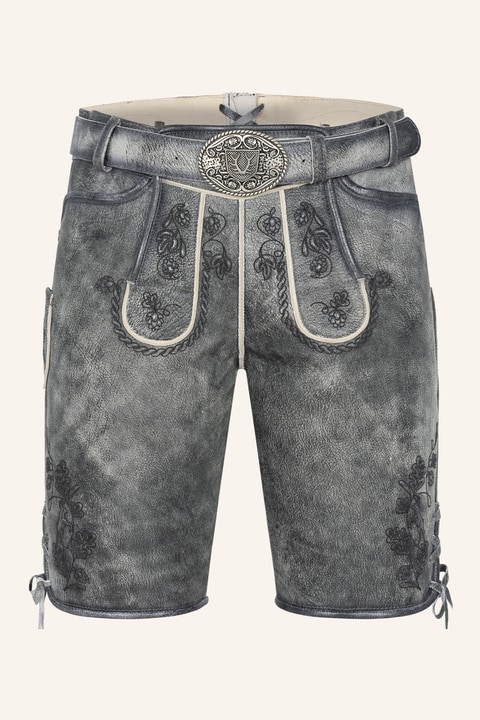 Lederhose Okko met riem