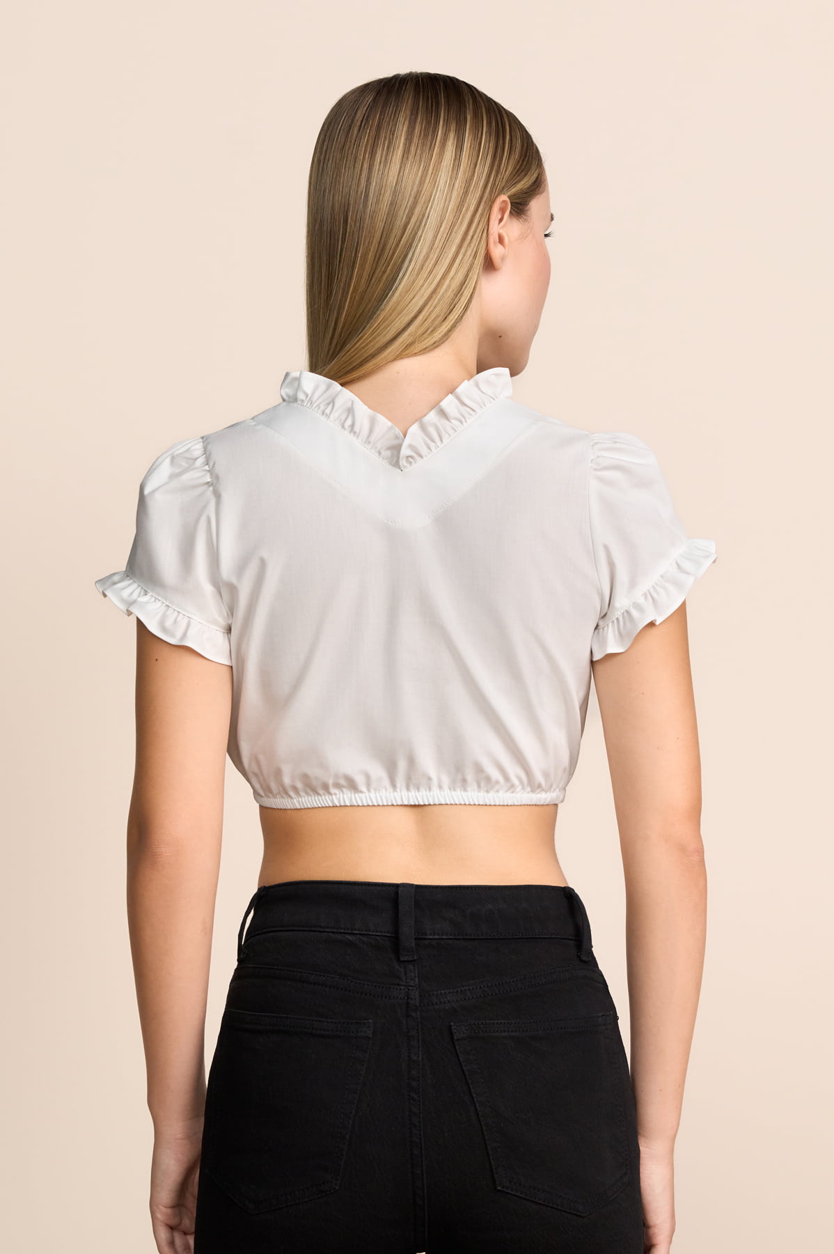 Dirndl blouse Sober V-Hals
