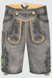 Kinderen lederhose Jesper