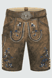 Lederhose Azzuro met riem