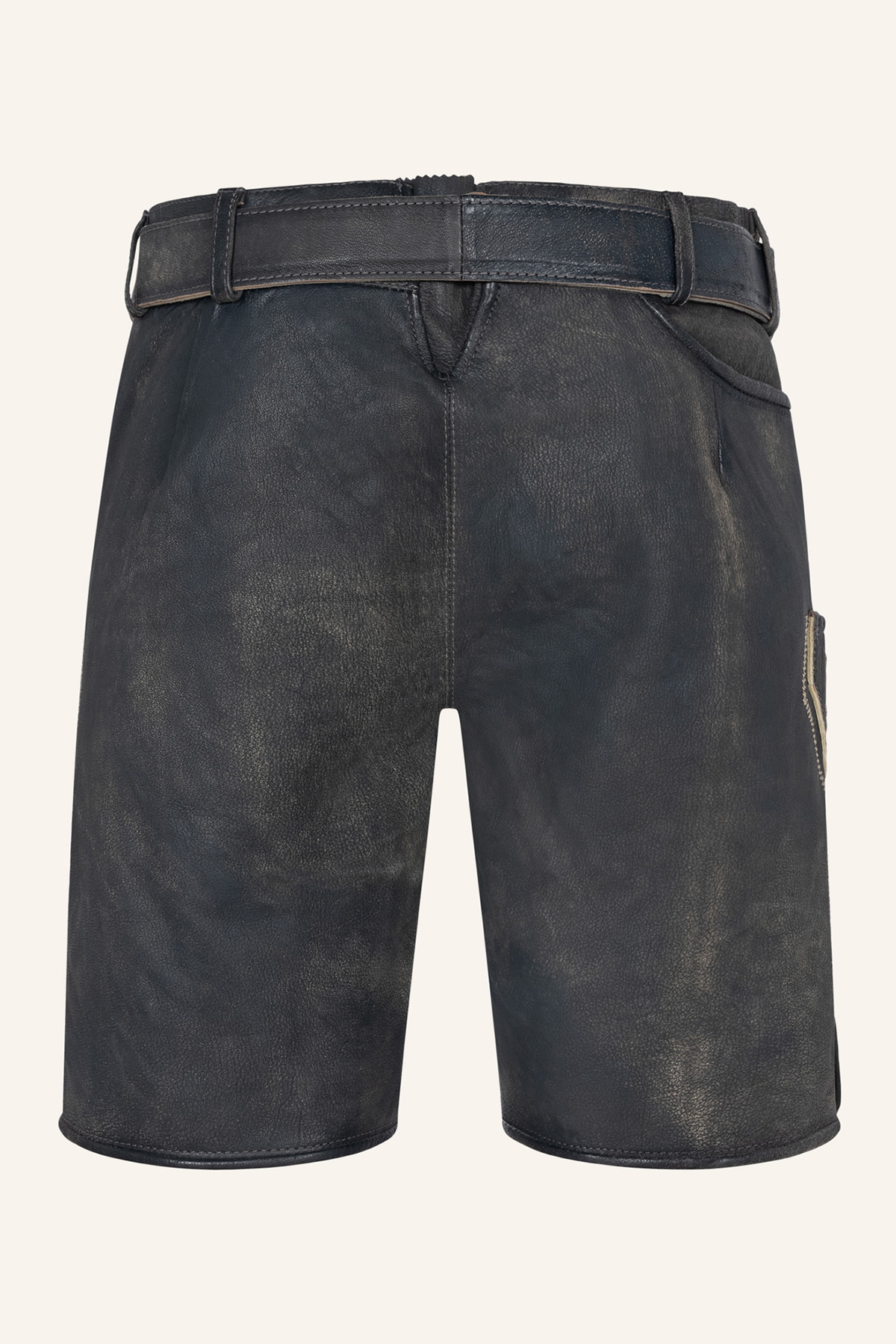 Lederhose Austin met riem